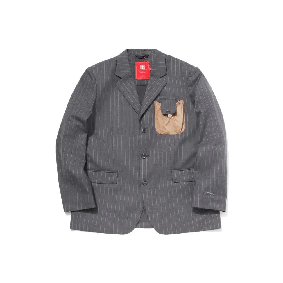 LINING Серый Унисекс Деловые костюмы