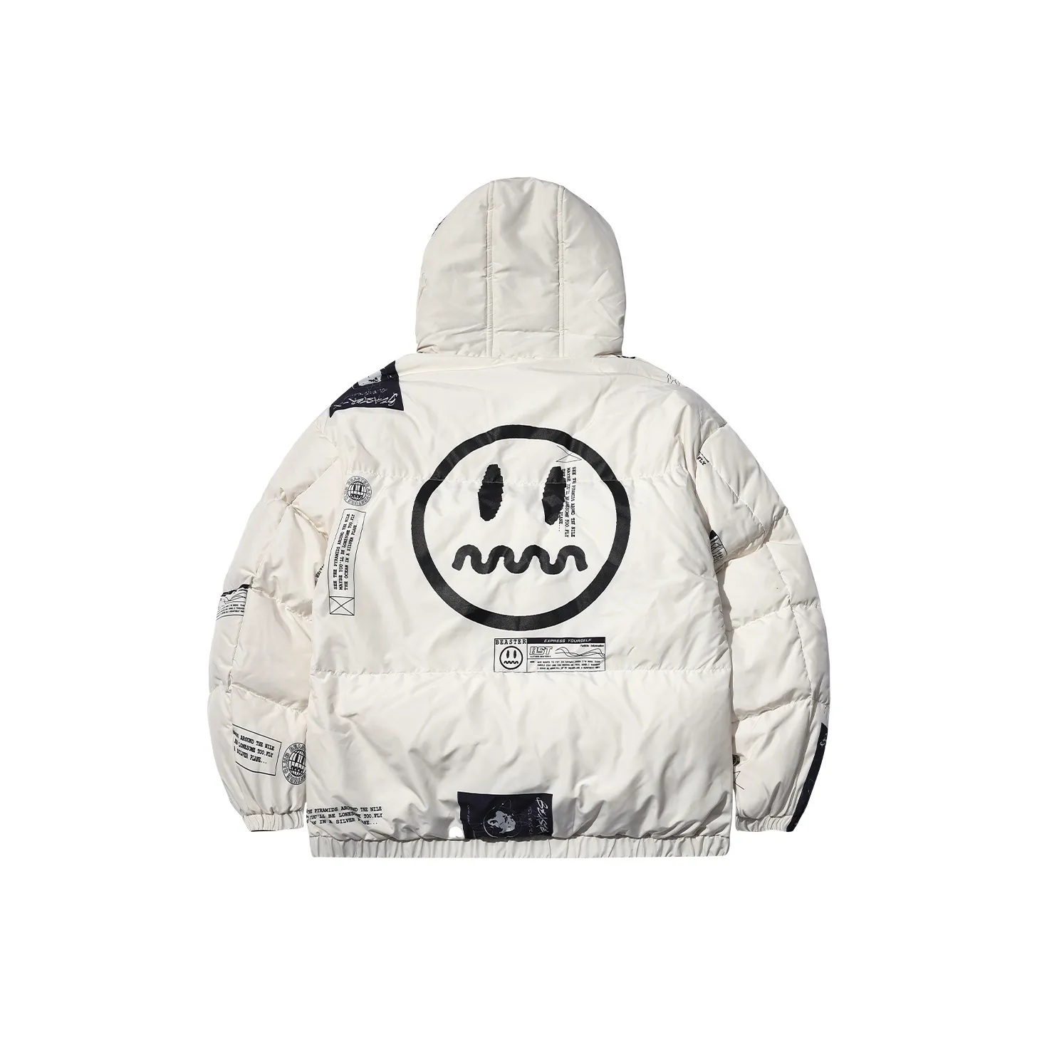 BEASTER Пуховик Зимний Унисекс
