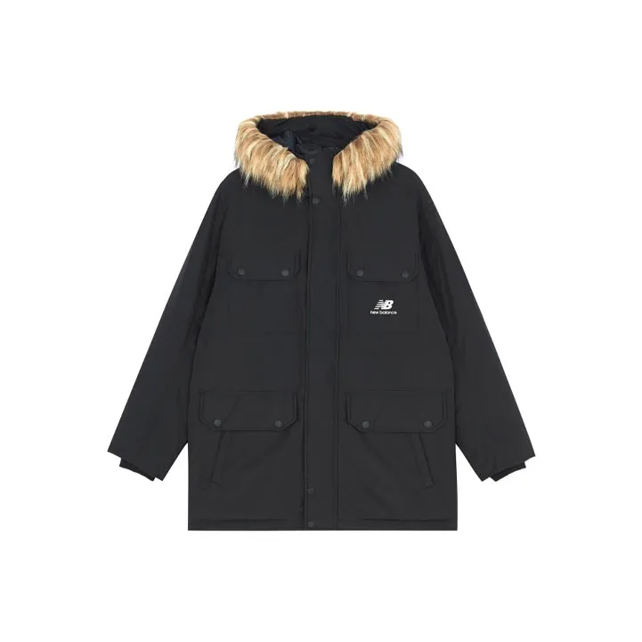 New Balance совместный бренд Пуховик Зимний Мужской Черный