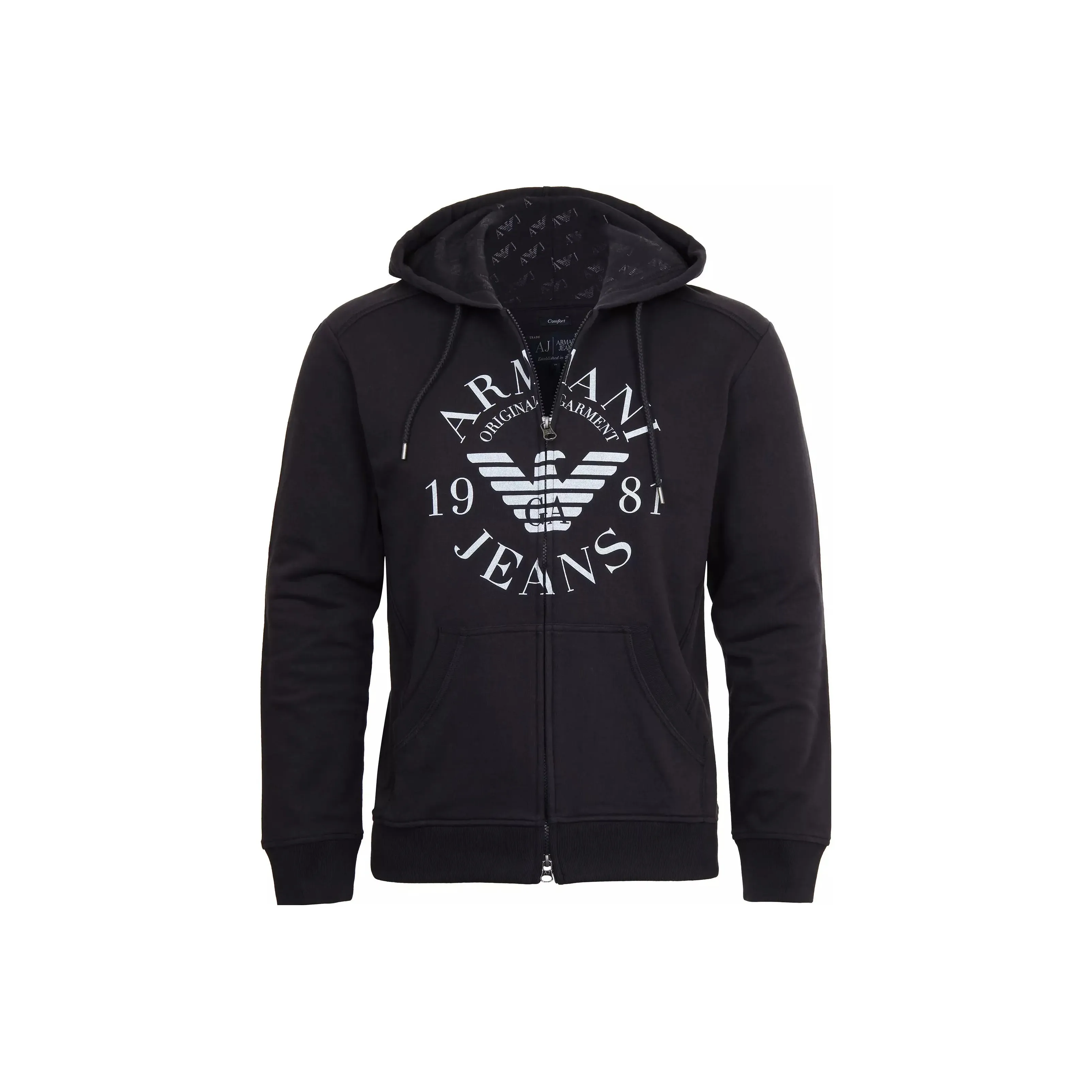 ARMANI JEANS Denim Jackets Men's Black
