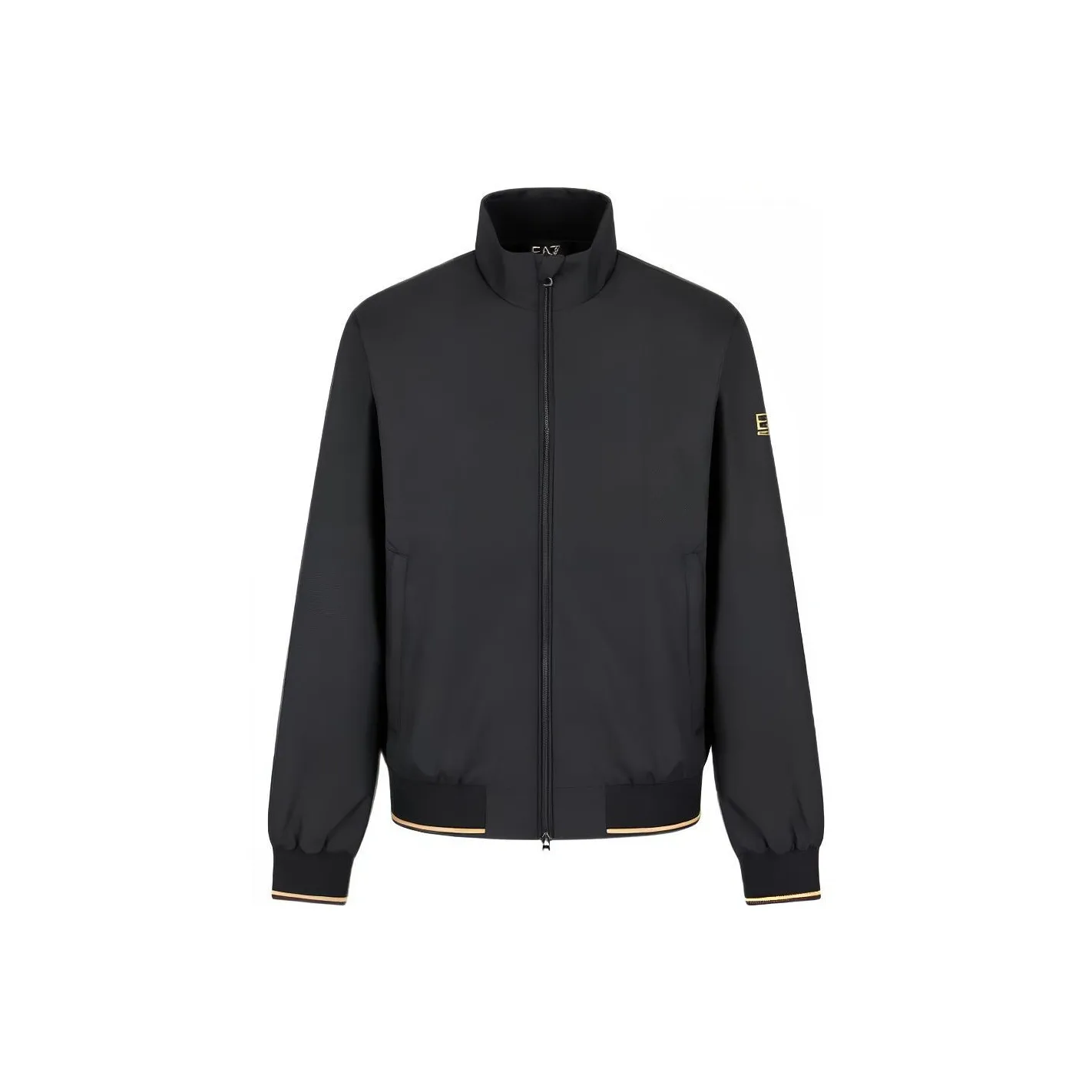 EMPORIO ARMANI EA7 Ядерный Identity Техническая ткань Куртка Куртки Пальто Мужской Черный