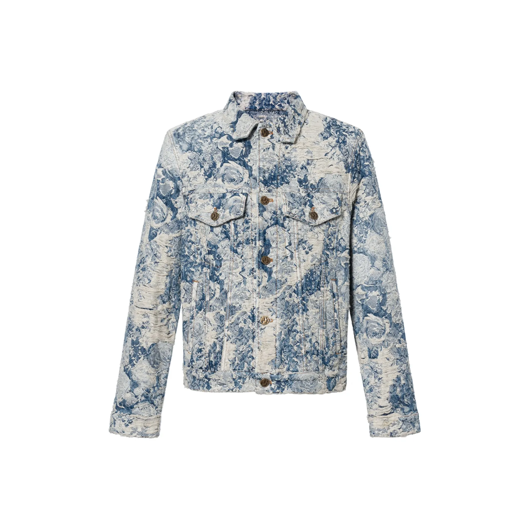 LOUIS VUITTON FW22 Denim Jacket Men's Blue