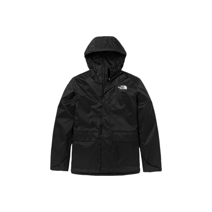 THE NORTH FACE Поход Водонепроницаемый Ветрозащитный и Дышащий Ветровка Мужской Черный