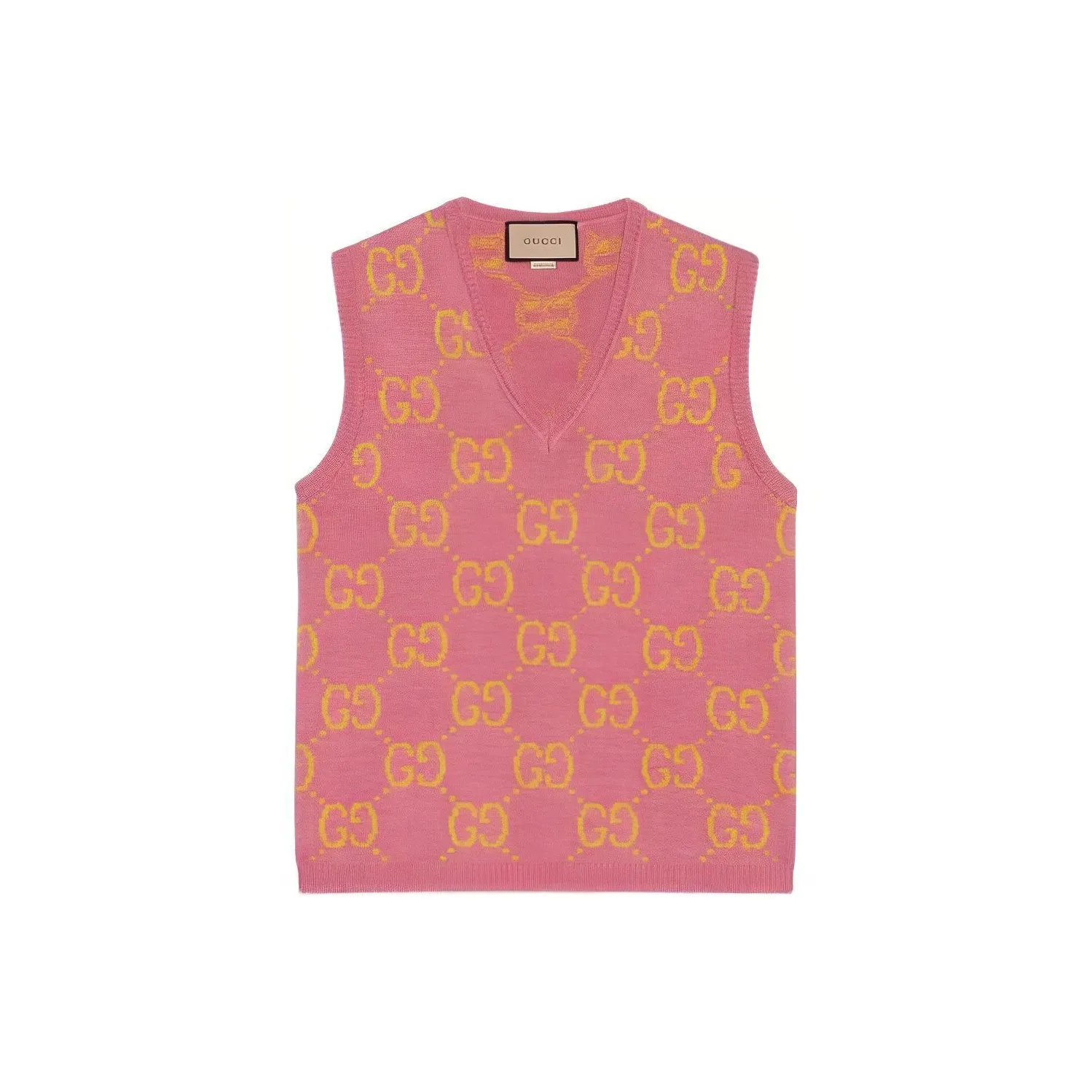 GUCCI Gg Knitted Wool Vest