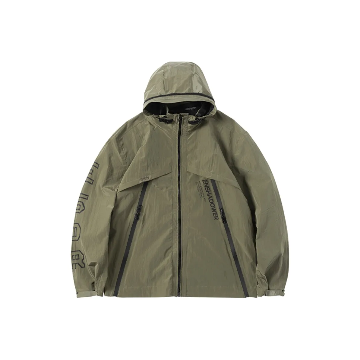 ENSHADOWER Ветровка Мужская Армейская Зеленая