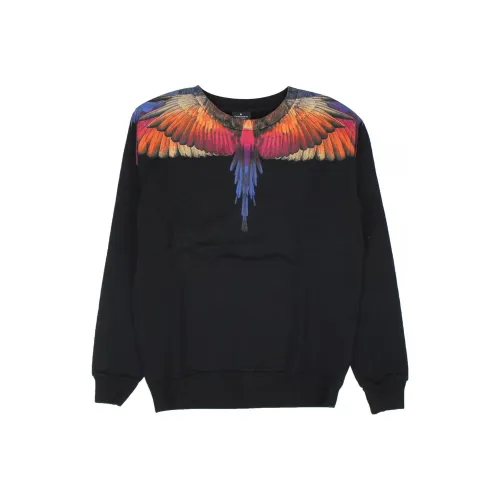 marcelo burlon Черный Мужские Свитшоты