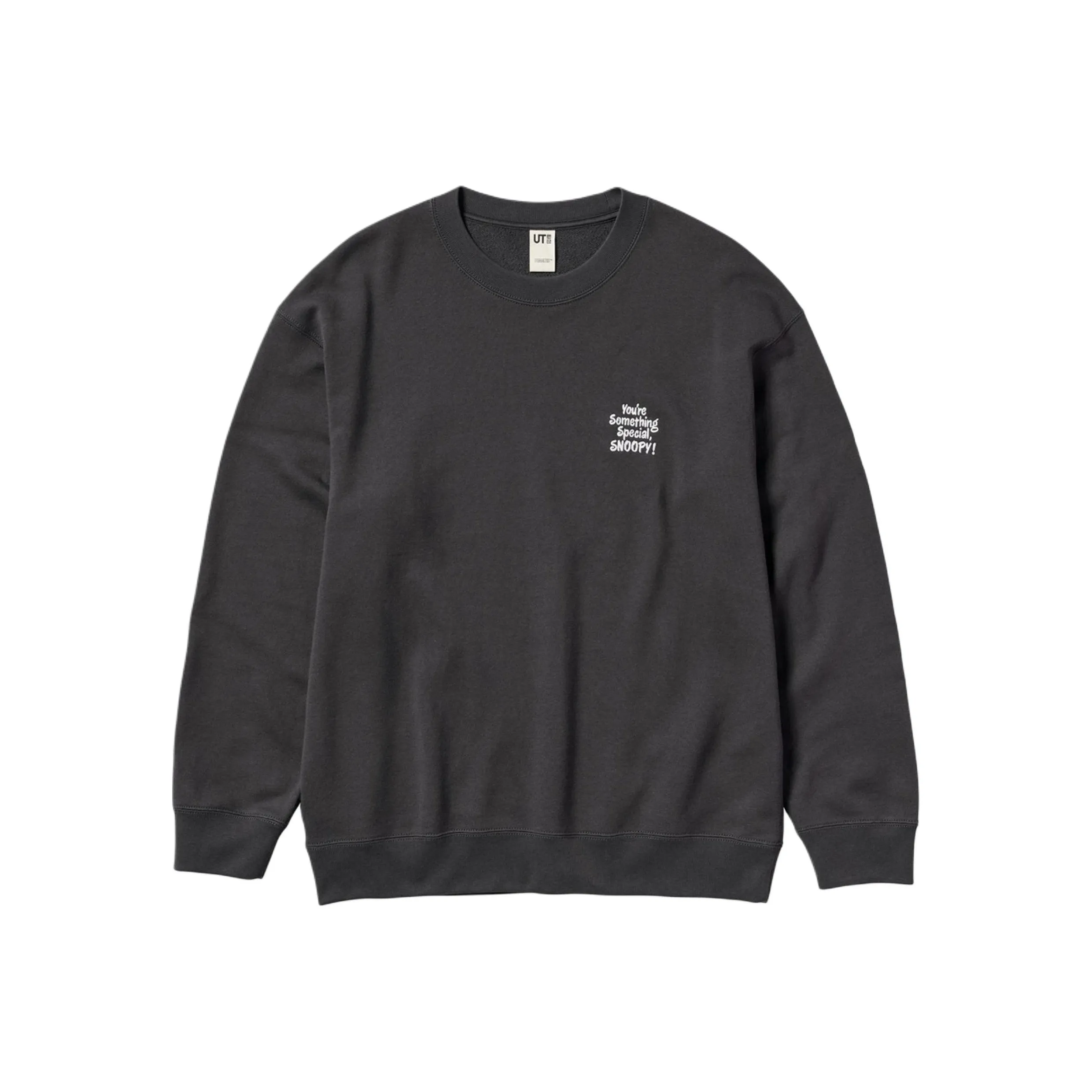 UNIQLO PEANUTS Collaboration Свитшот Унисекс Темно-серый