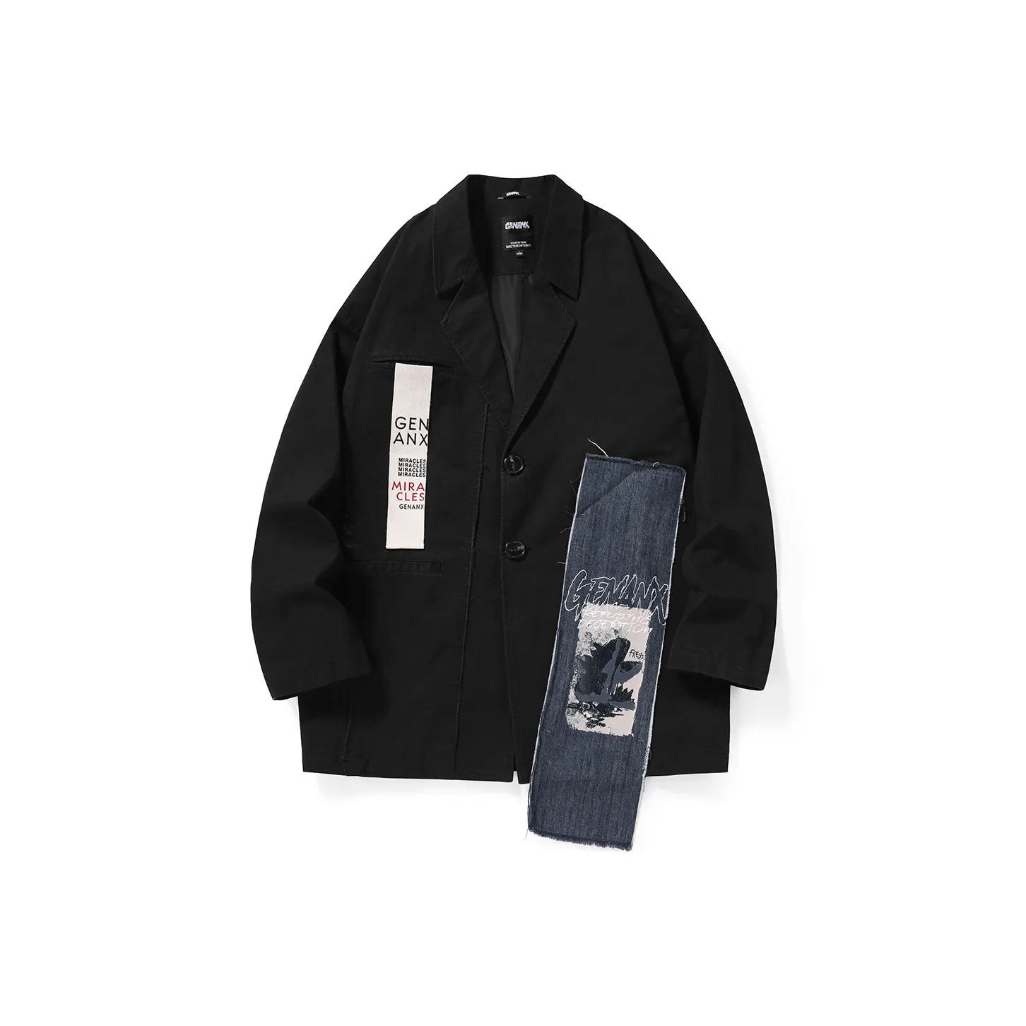 GENANX Черный Унисекс Офисные костюмы