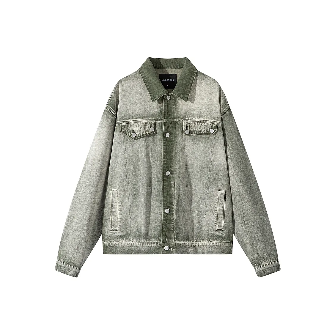 Lilbetter Denim Jackets Men's Green