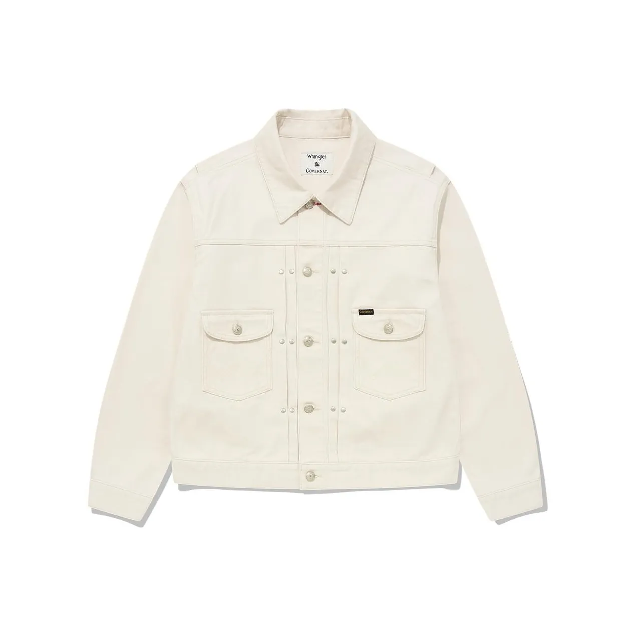 Wrangler X COVERNAT Denim Jackets Unisex Ecru