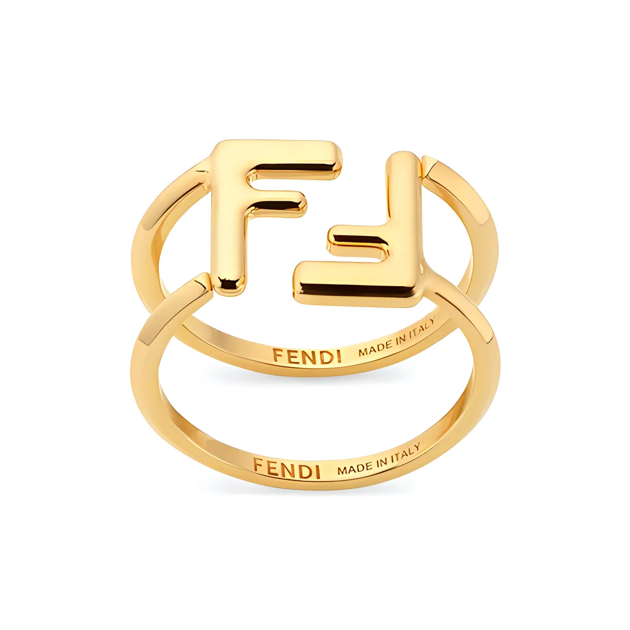 FENDI Rings Unisex Gold
