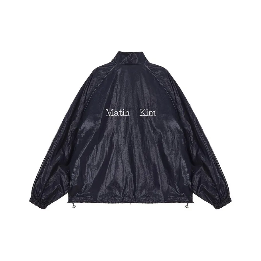 MATIN KIM Куртка Унисекс Морской Синий