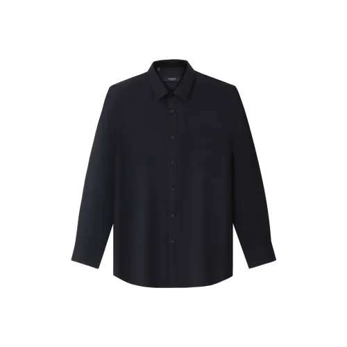 NAUTICA TAILORED Темно-синие Мужские Рубашки