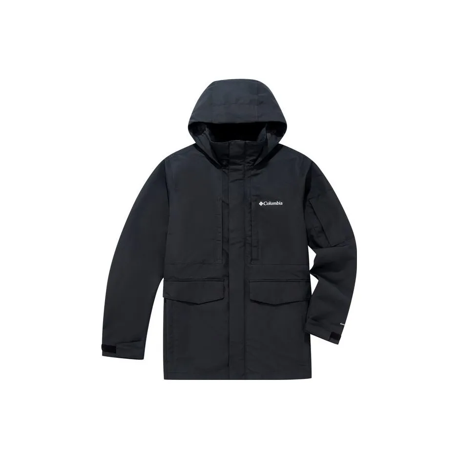 Коллаборация Columbia City Outdoor Collection Офис Повседневный Ветрозащитный Ветровка Мужской