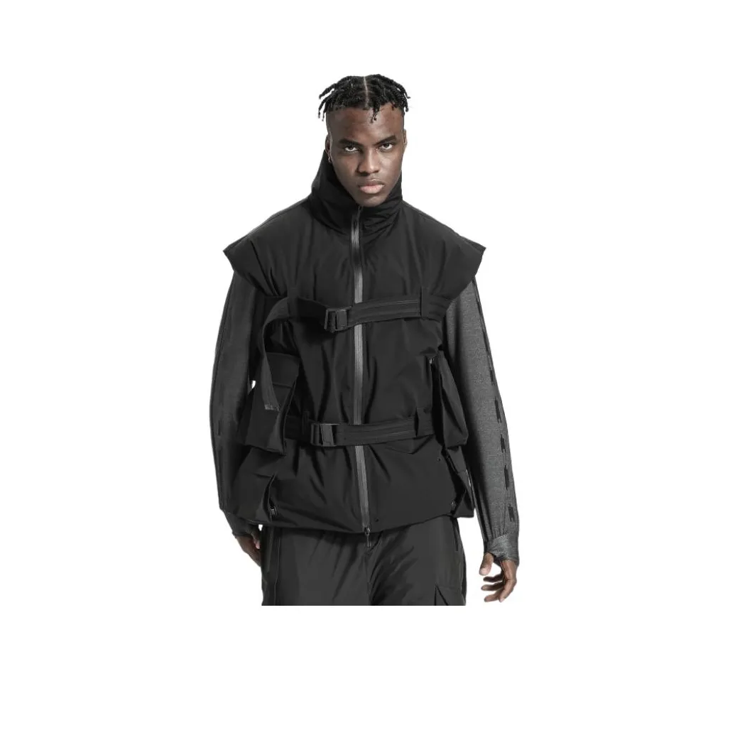 NORVINCY Outdoor Двойная молния Водолазка MULTI Карман Жилет Мужской