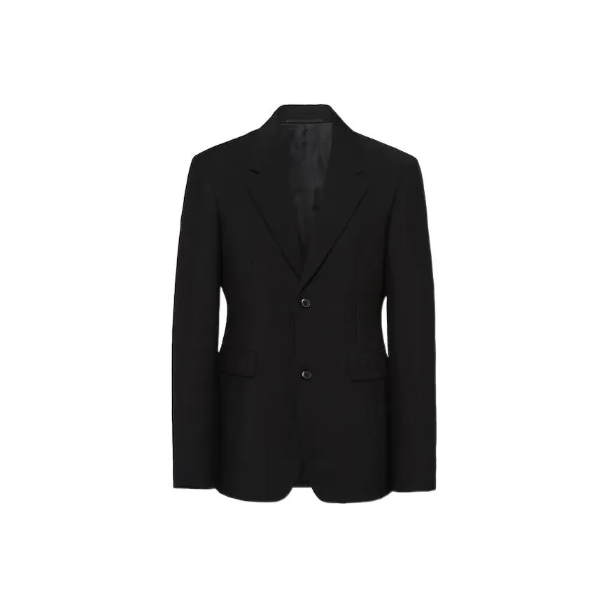 PRADA SS23 Business Suit Coat Men's Black
