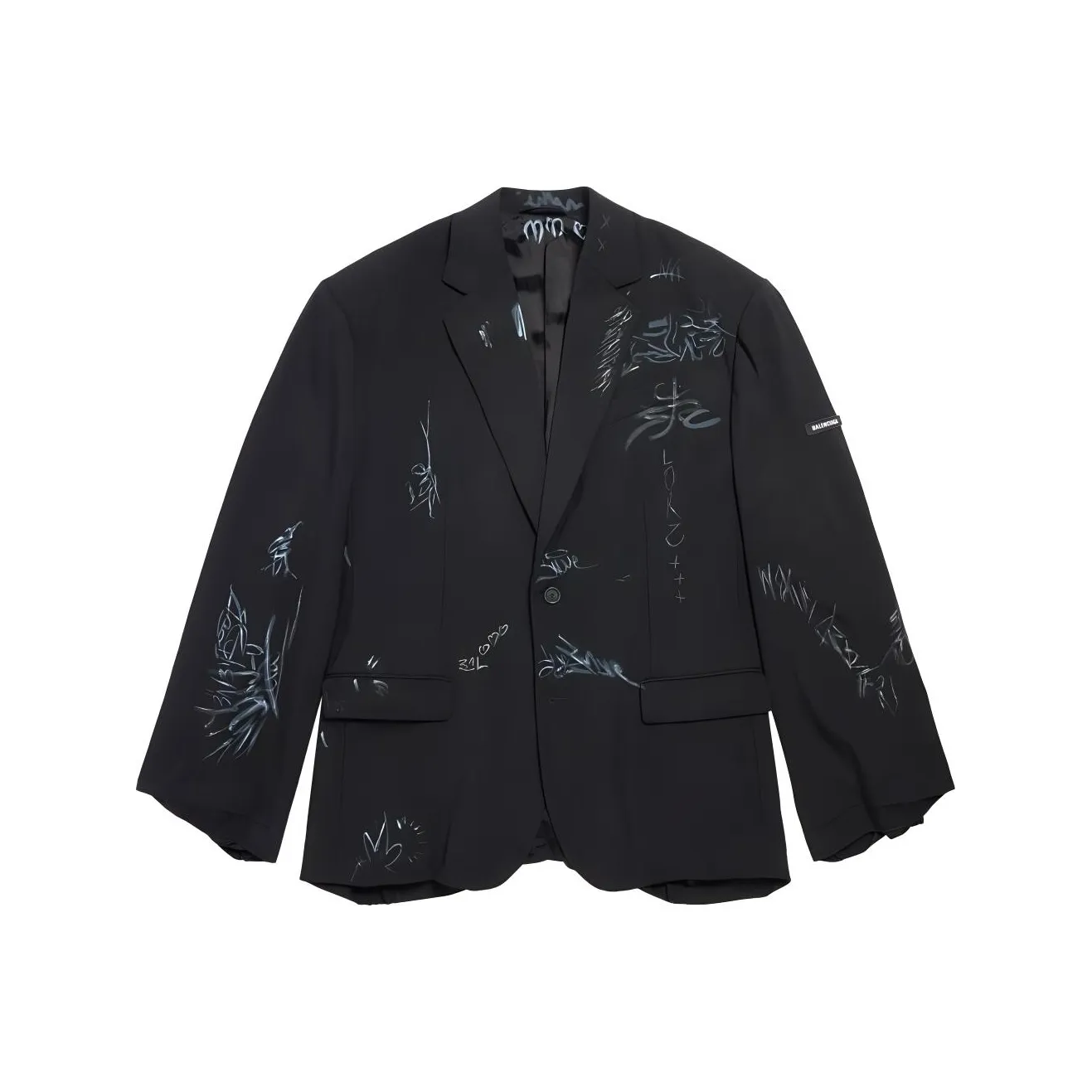 Balenciaga Graffiti Skater Tailored Blazer