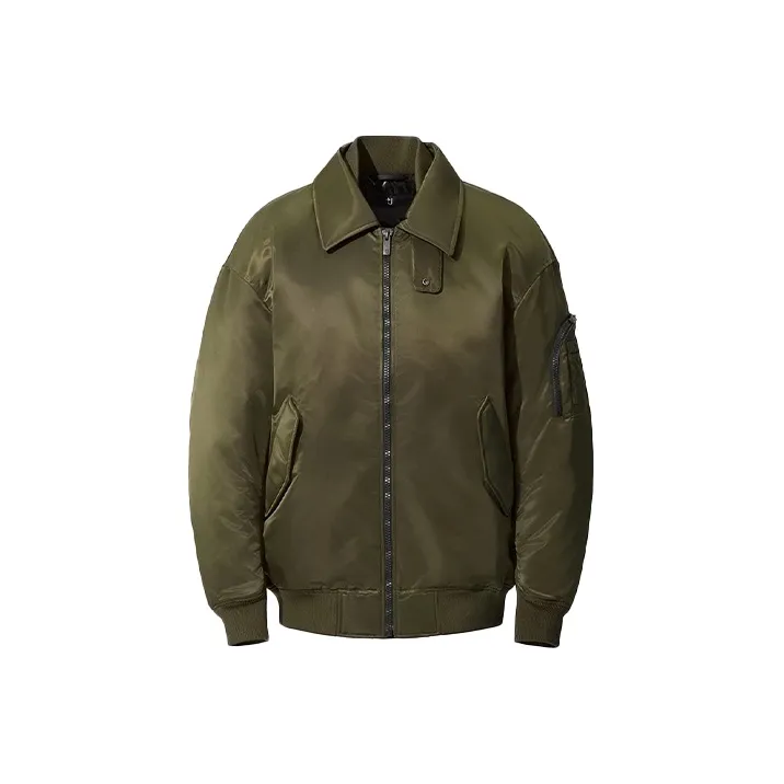 UNIQLO Jil Sander Collaboration Пуховик Мужской Темно-зеленый