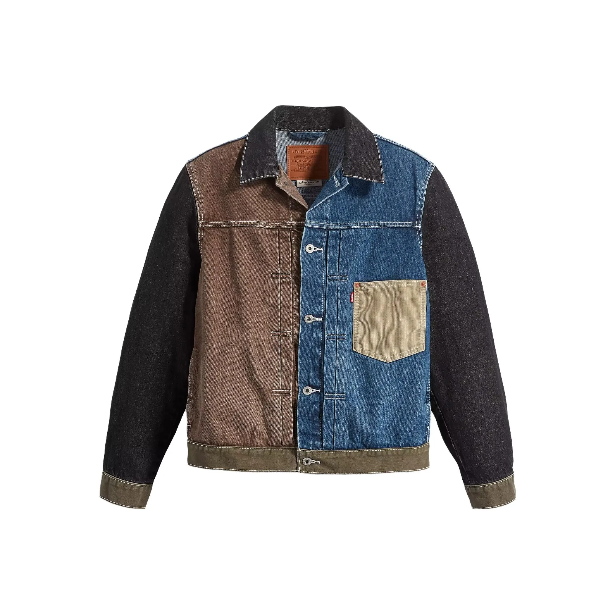 Levis Denim Jackets Men's Multicolor