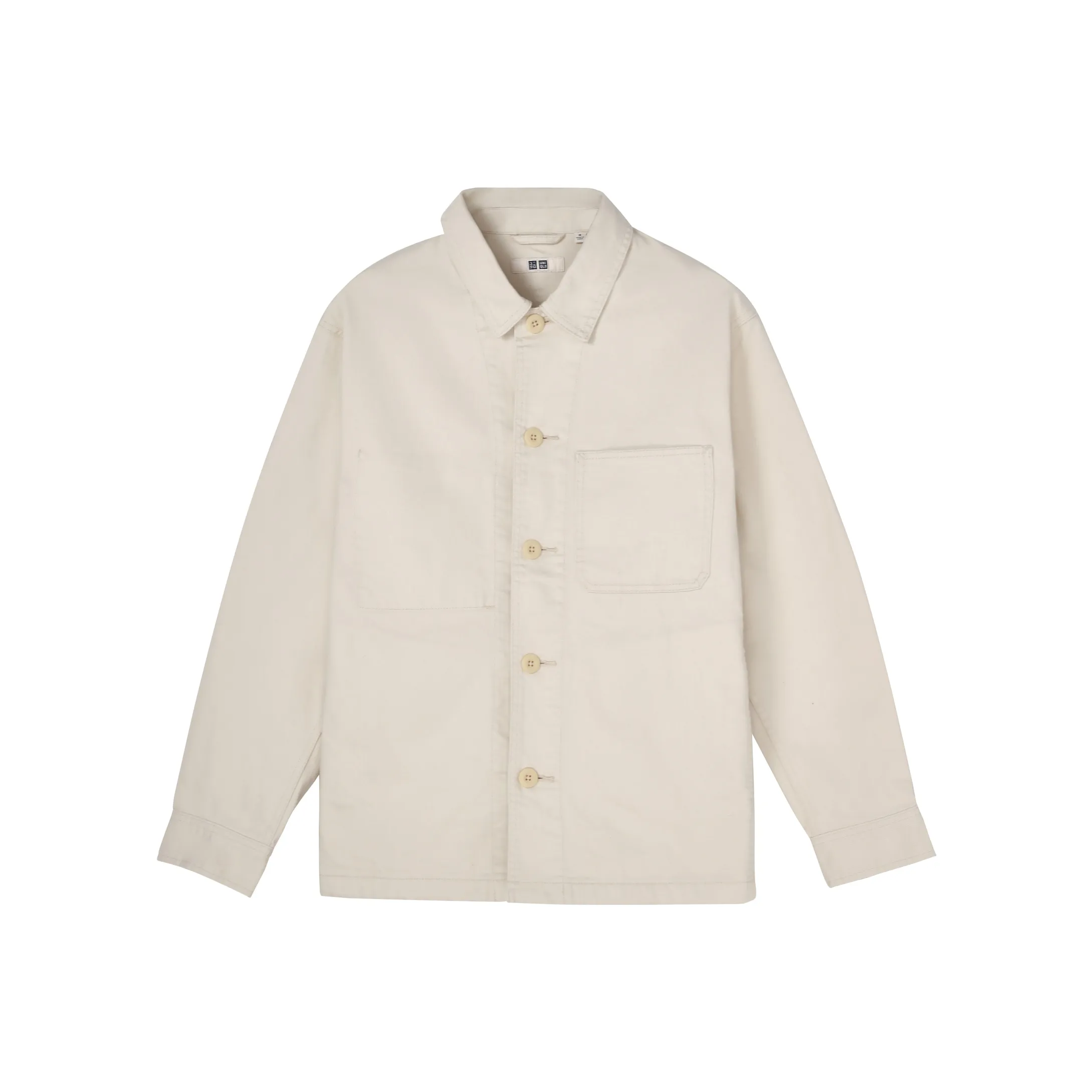 UNIQLO SS22 Denim Jacket Unisex Ivory