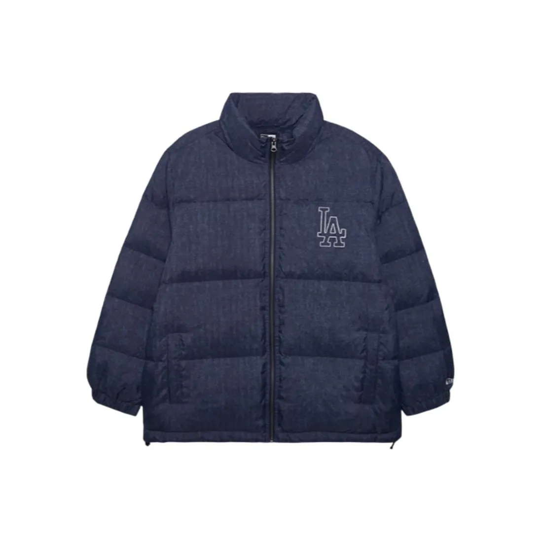 New Era x MLB FW24 Down Jacket Unisex Black Denim Blue