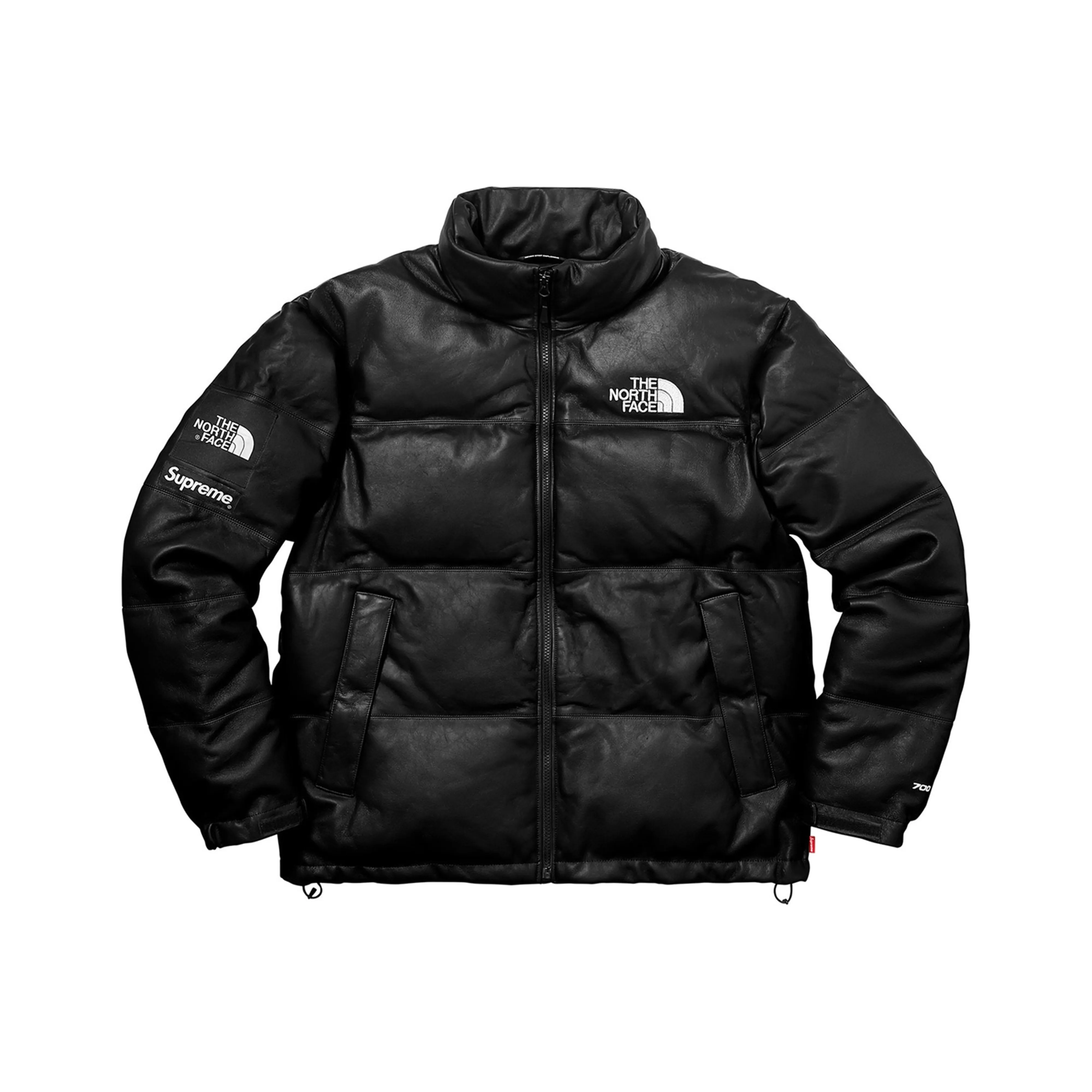 Supreme The North Face Leather Nuptse Jacket