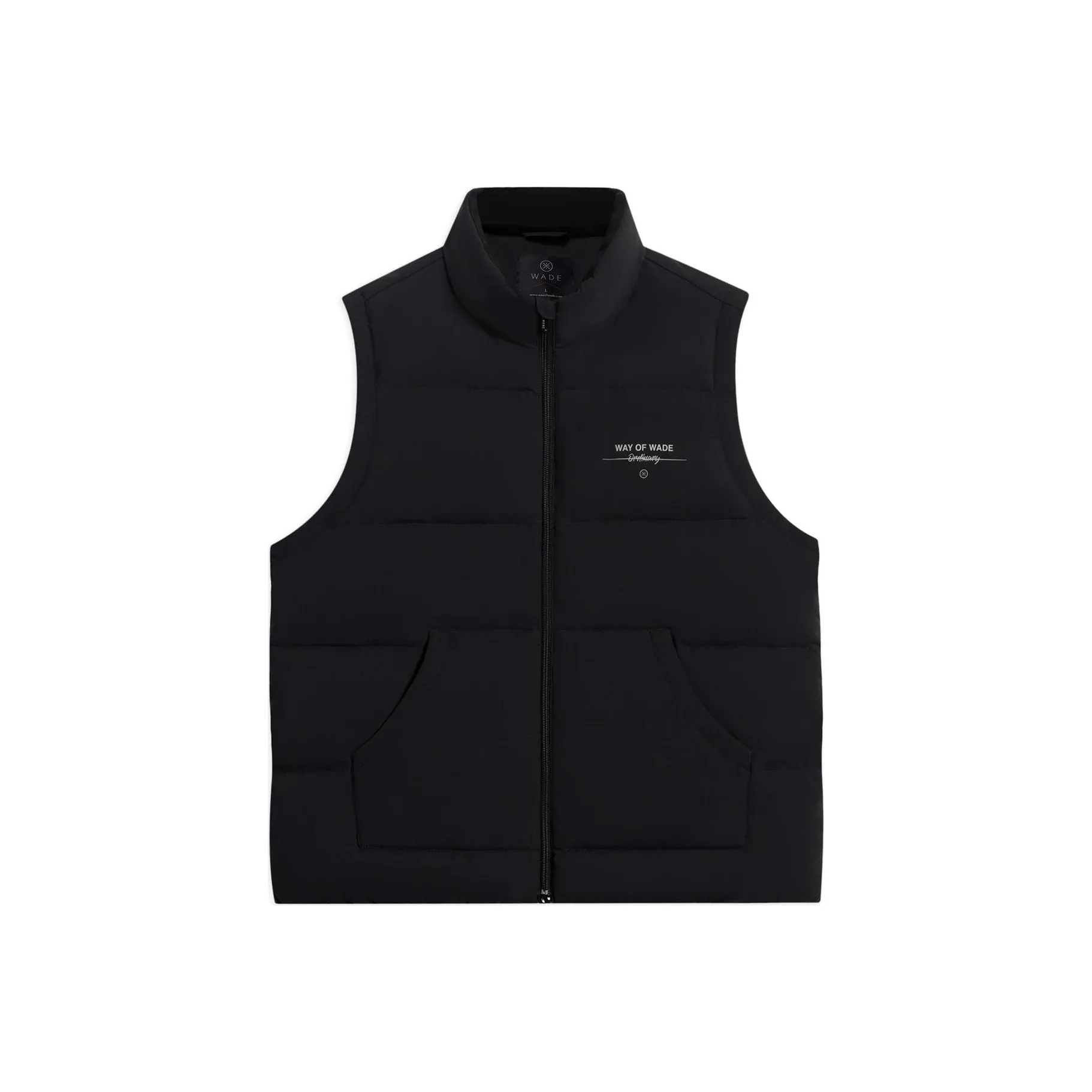 Подкладка Wade Collection черный мужской пуховый жилет