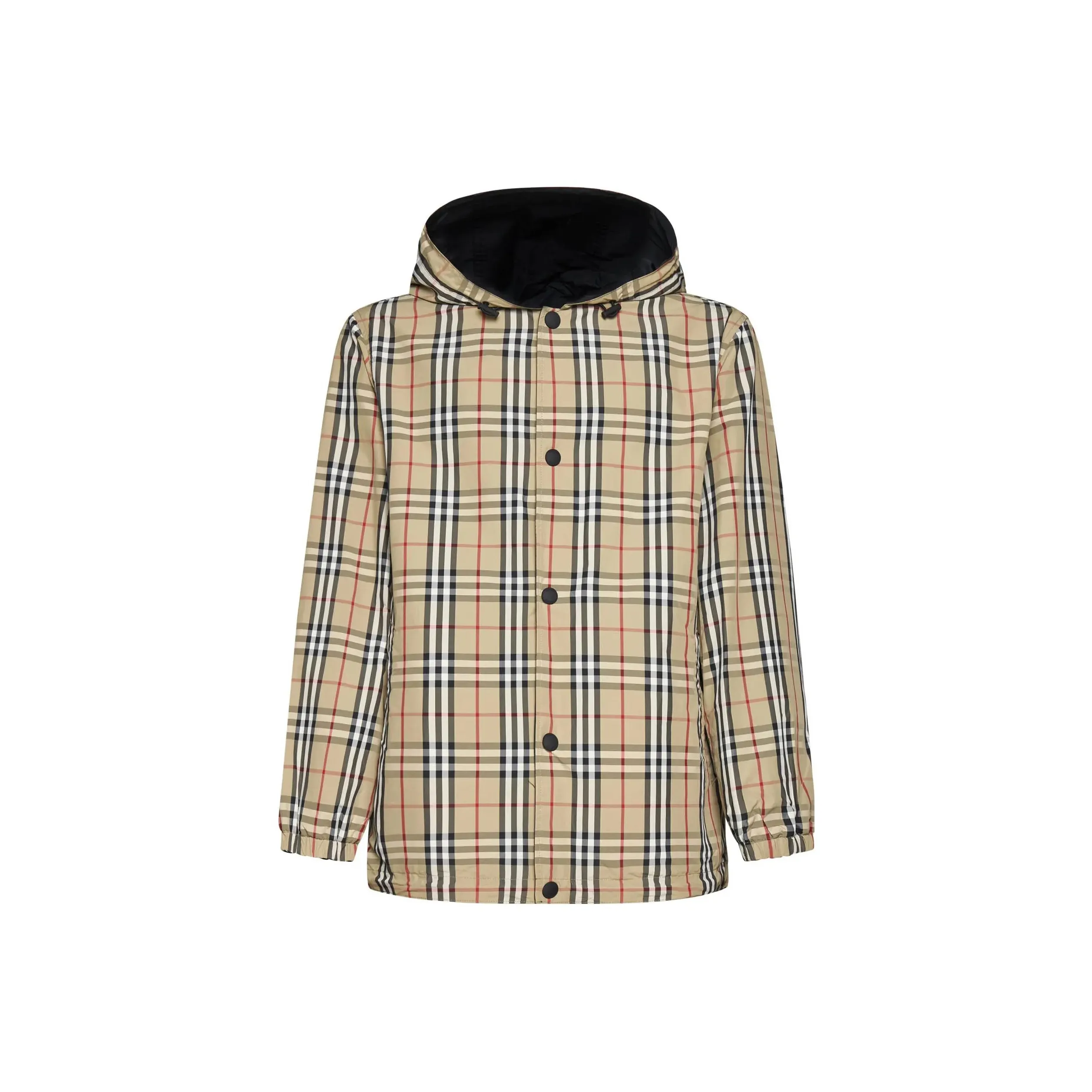 Burberry Check Nylon Reversible Jacket