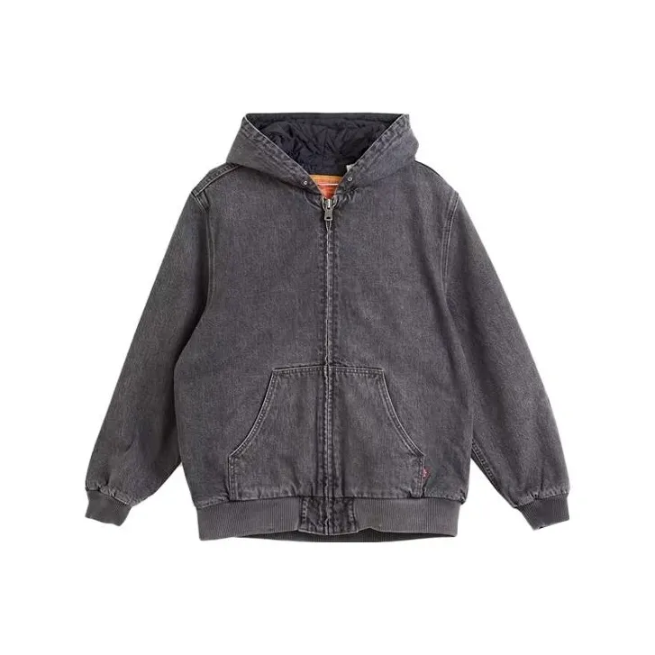 Levis Denim Jackets Men's Charcoal Black