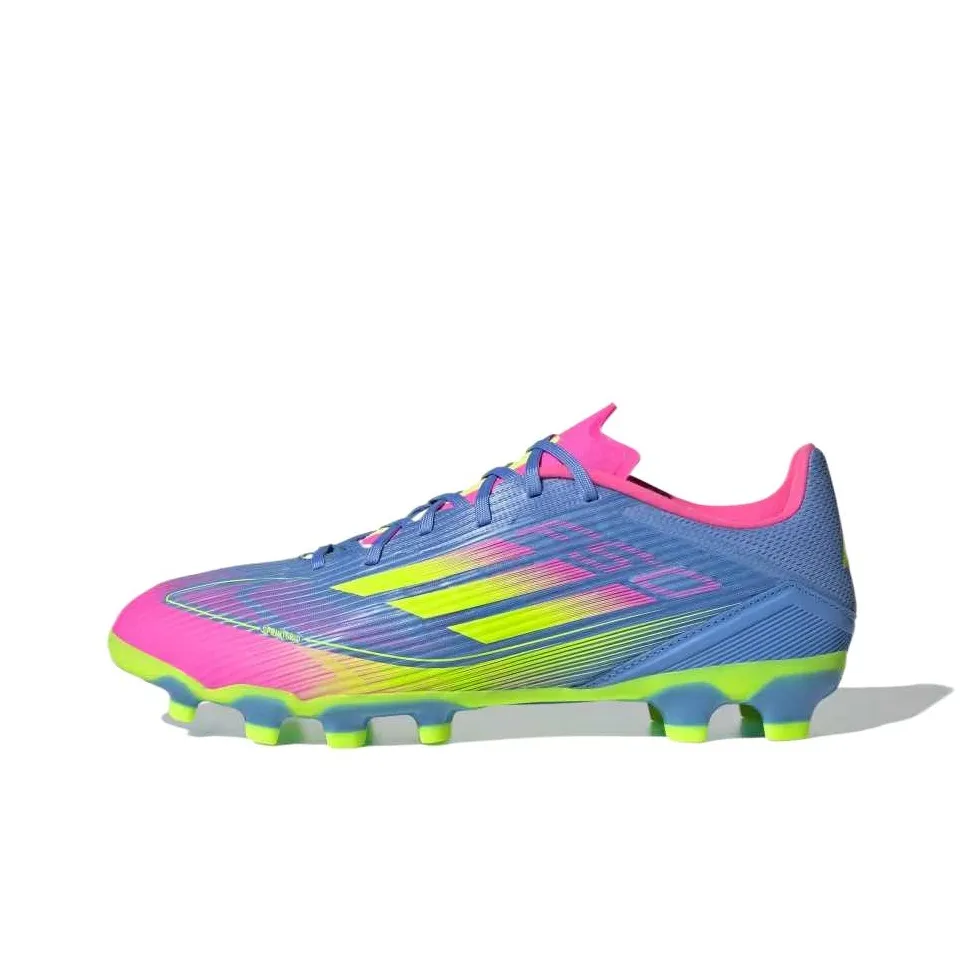 Adidas F50 League Soft Ground, Firm Ground, Artificial Ground Cushioning Slip Resistant Soccer Shoes Unisex Blue