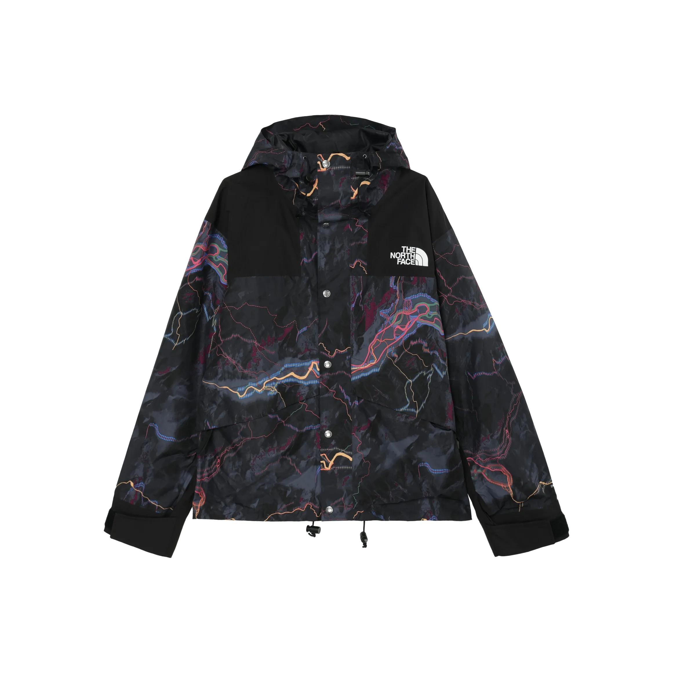 THE NORTH FACE Mountain Windbreaker Jackets Men's Black