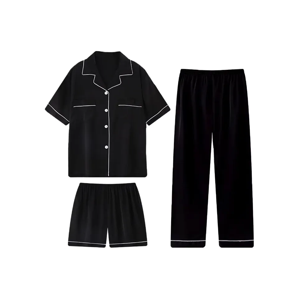 QIAOYUN Пижамный комплект женский черный