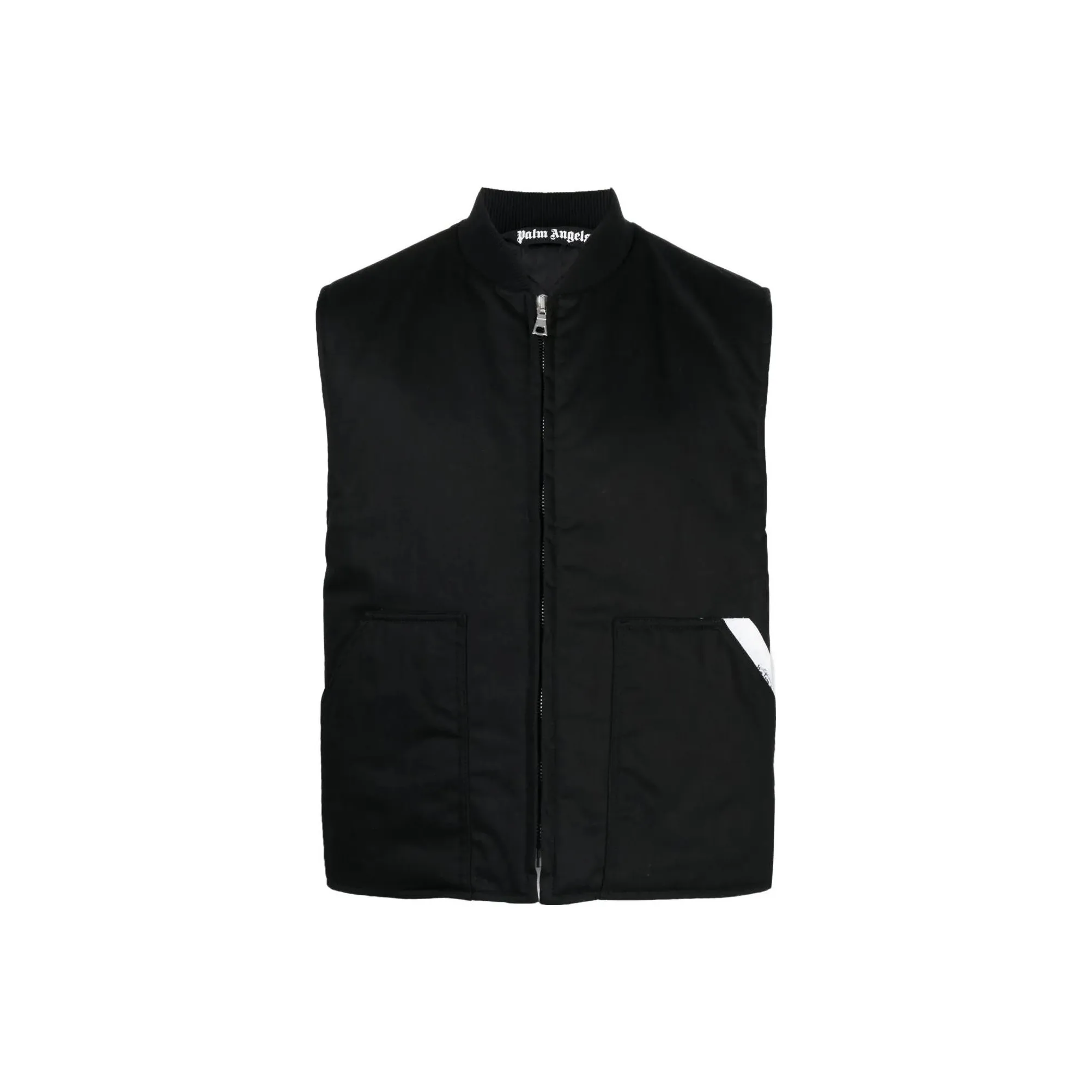 PALM ANGELS Sartorial tape Zip up Gilet