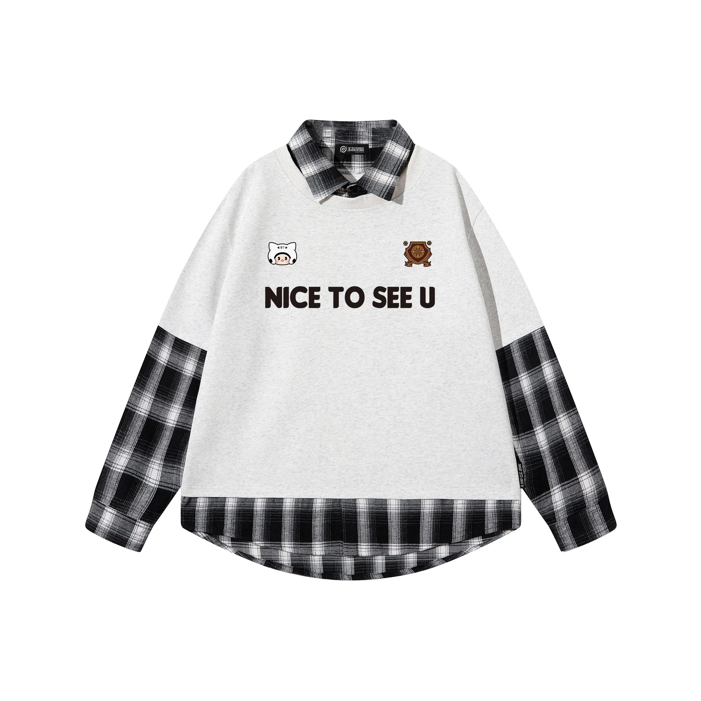 HONOR OF KINGS Sweatshirt Unisex White Heather Gray
