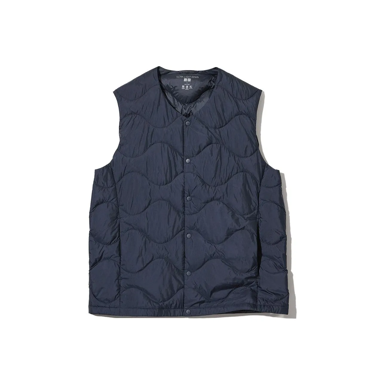 UNIQLO Темно-синий Мужские жилеты
