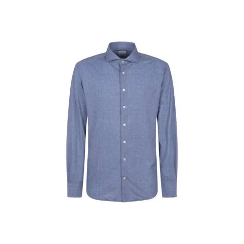 TRAIANO MILANO Blue Мужские Рубашки