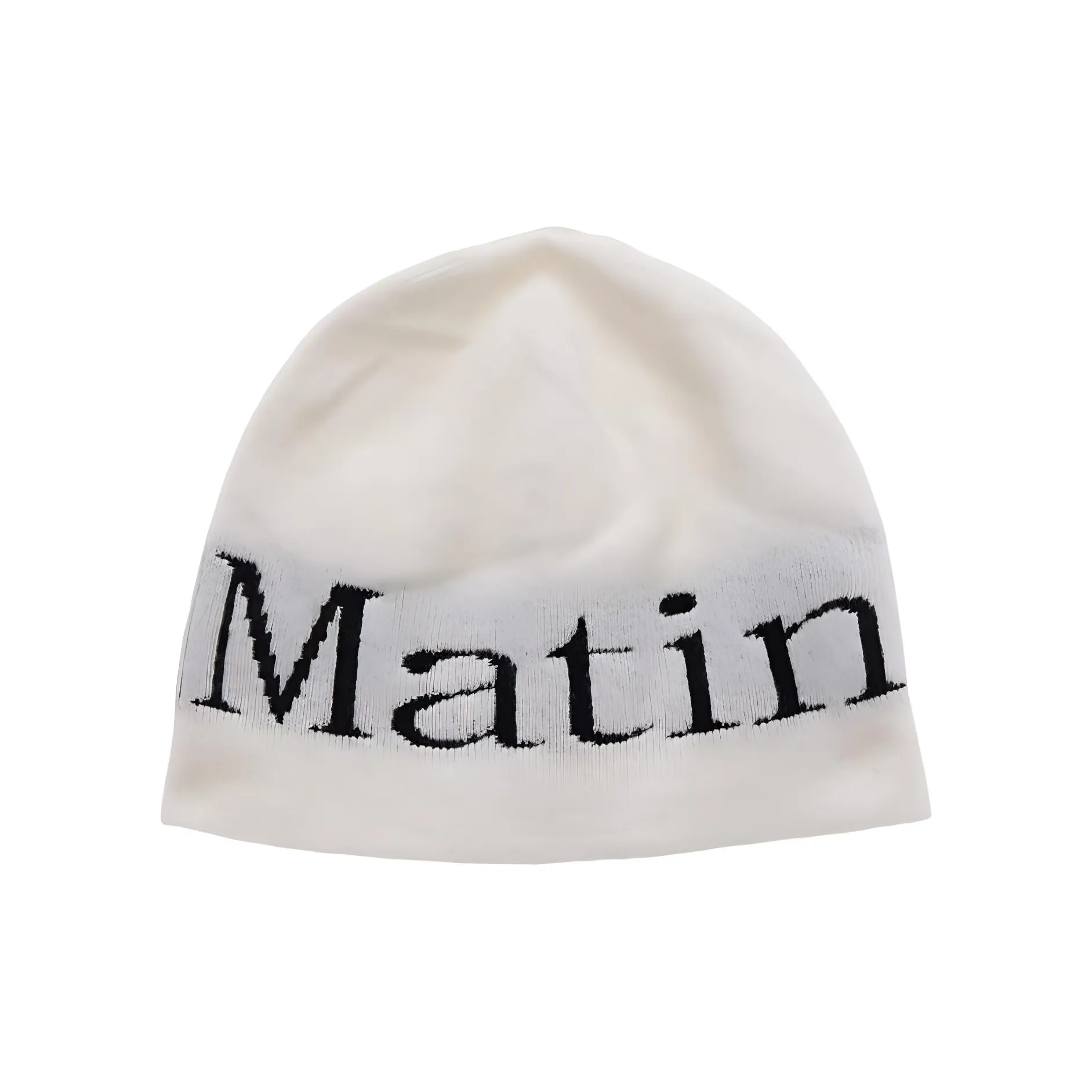 MATIN KIM Cashmere Beanies Unisex White