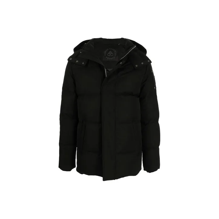 Moose Knuckles Puffer Jacket Men's Black