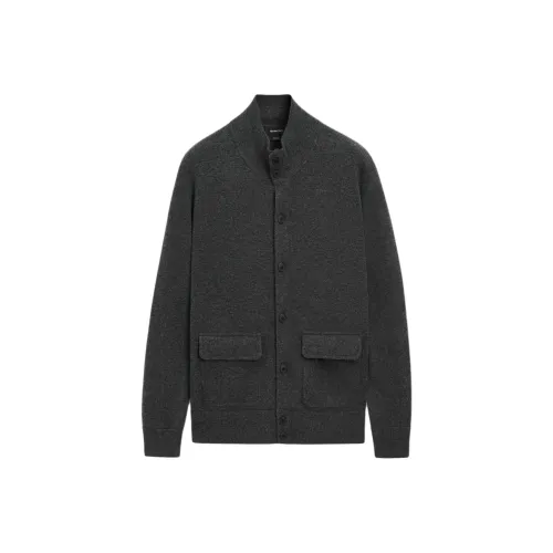 Massimo Dutti Серый Мужской Трикотаж
