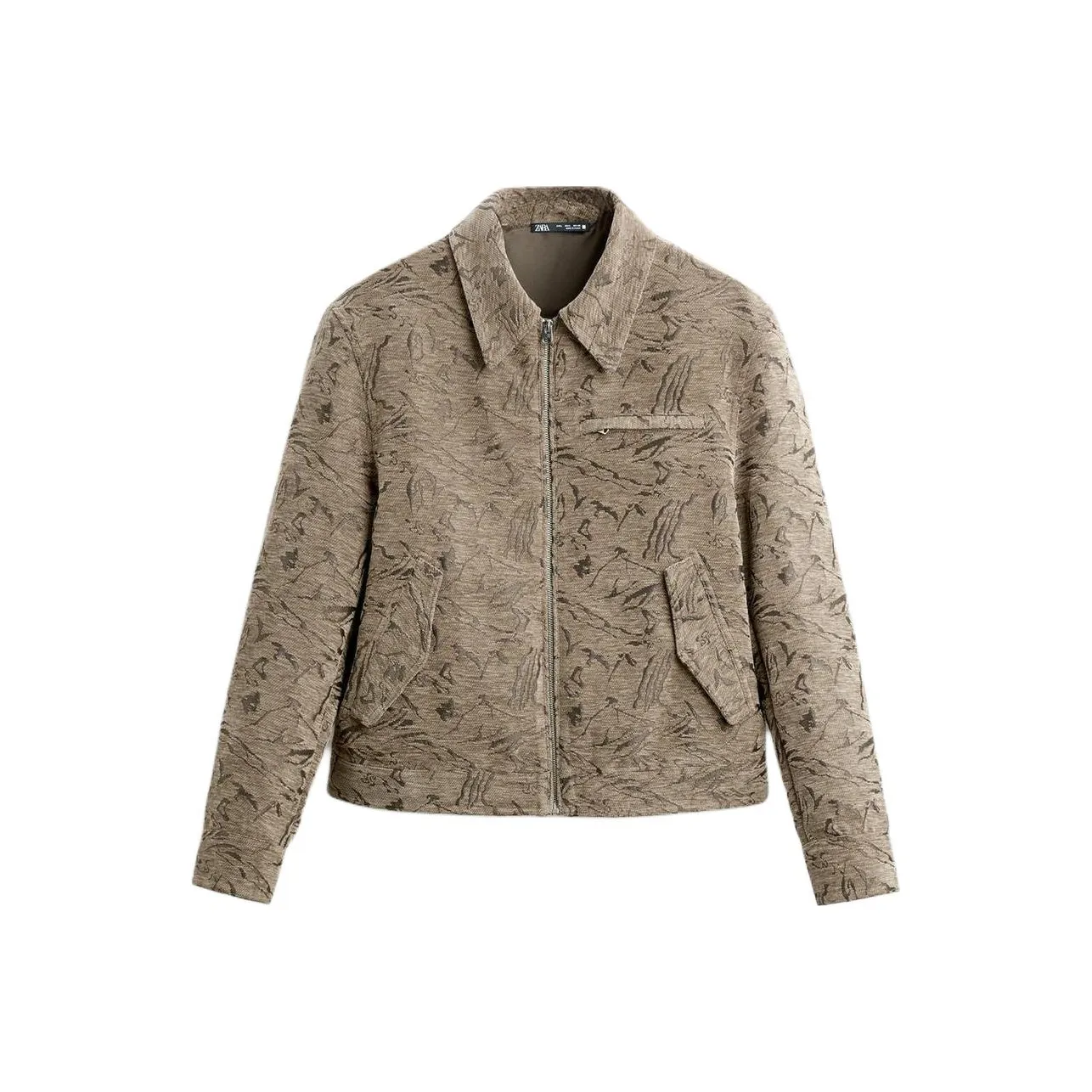 ZARA Jackets Men's Beige