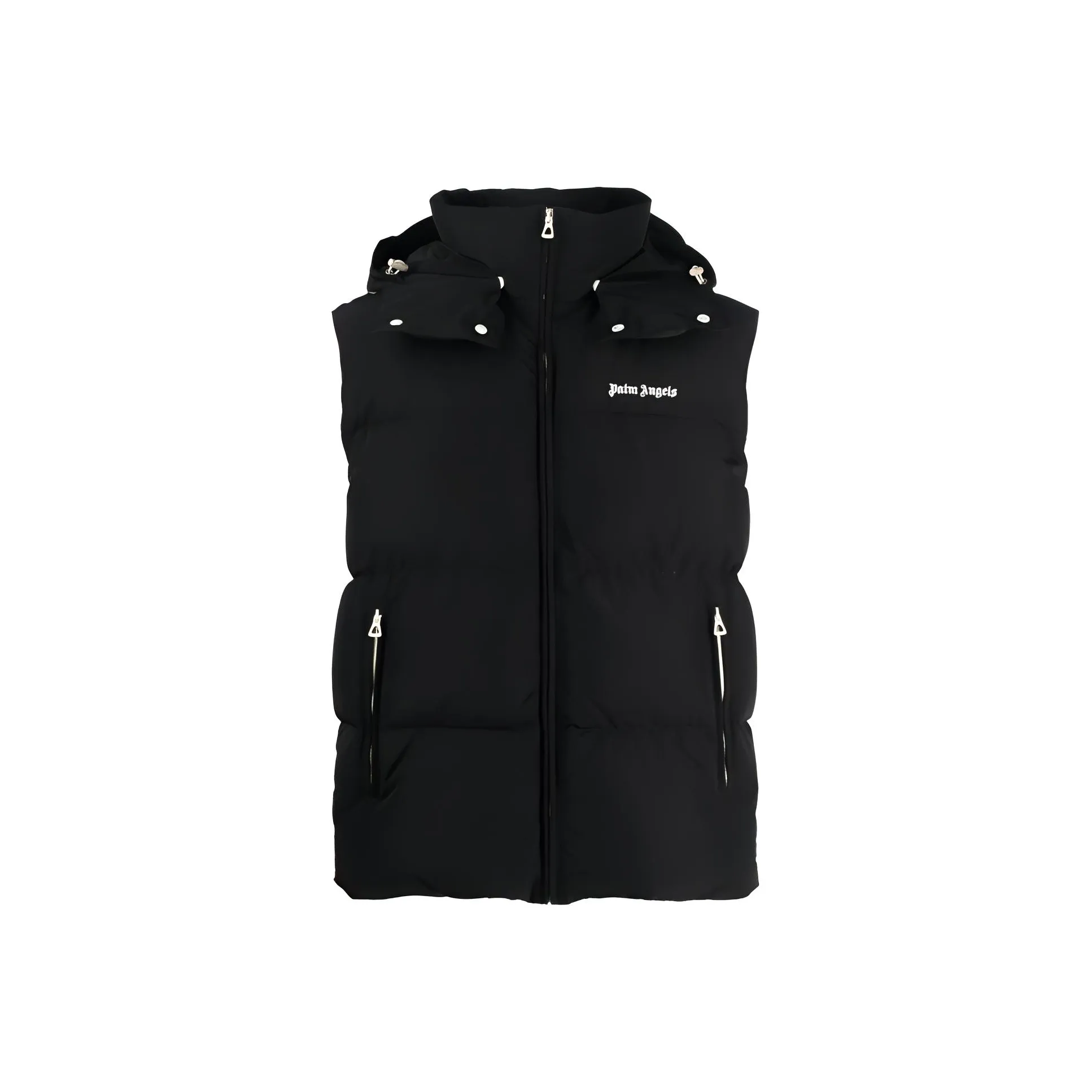 PALM ANGELS Puffed Hodded Vest
