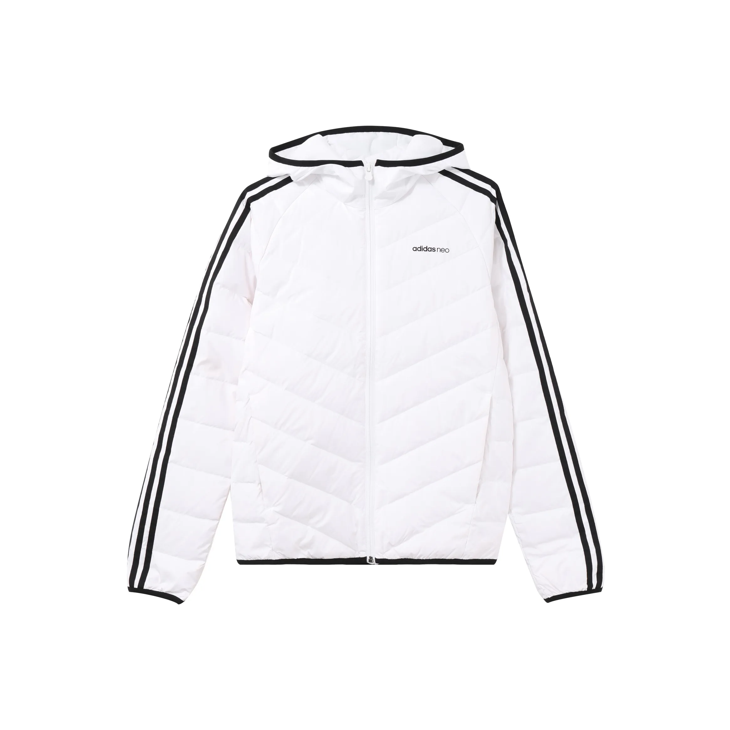 Adidas Neo Пуховик Зимний Мужской Белый