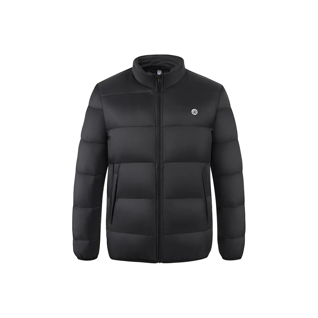 BMAI Зимний пуховик унисекс Рыцарь Черный