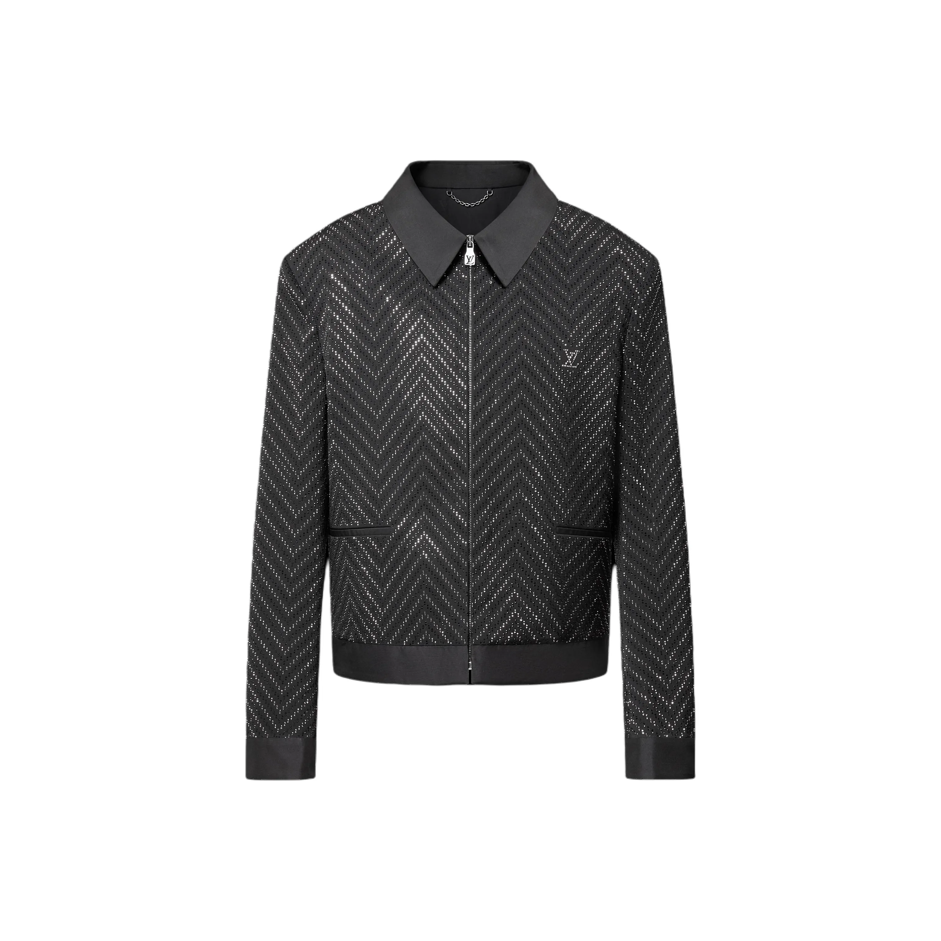 Lv Rhinestone Evening Blouson