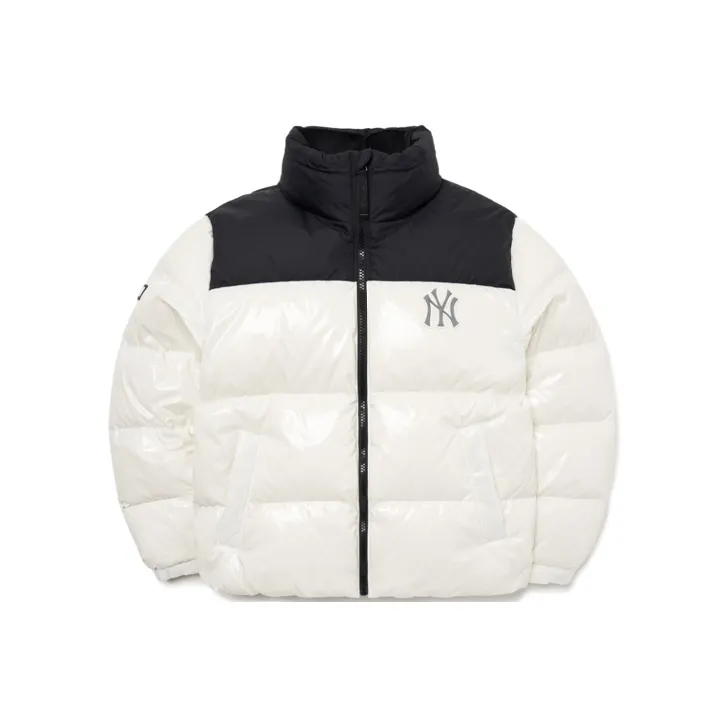 MLB Down Jacket Winter Cropped Unisex White