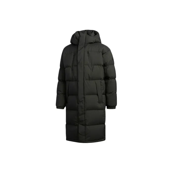 Adidas Пуховик Зимний Мужской Темный Earth Brown