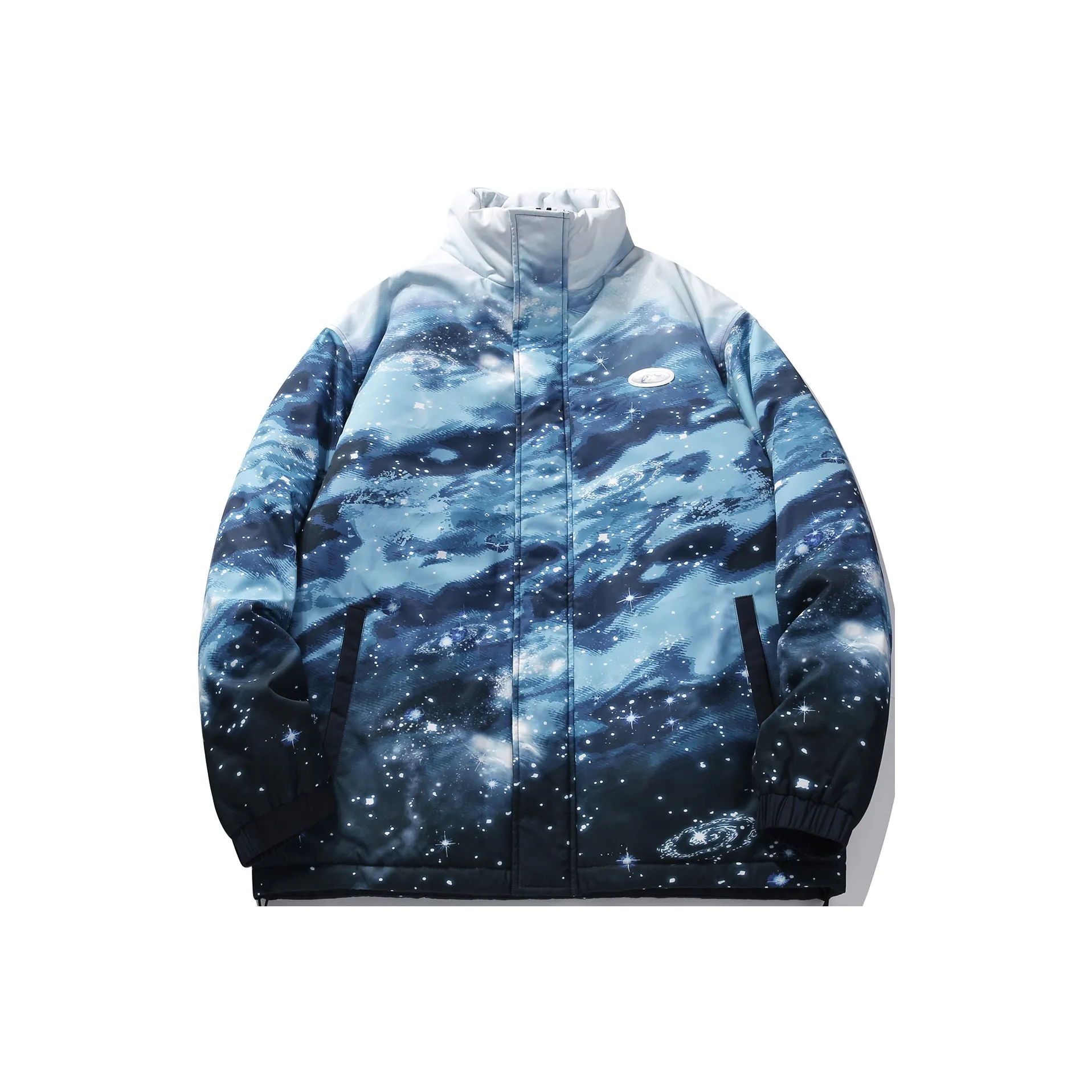 Guuka Хлопковый пуховик унисекс синий