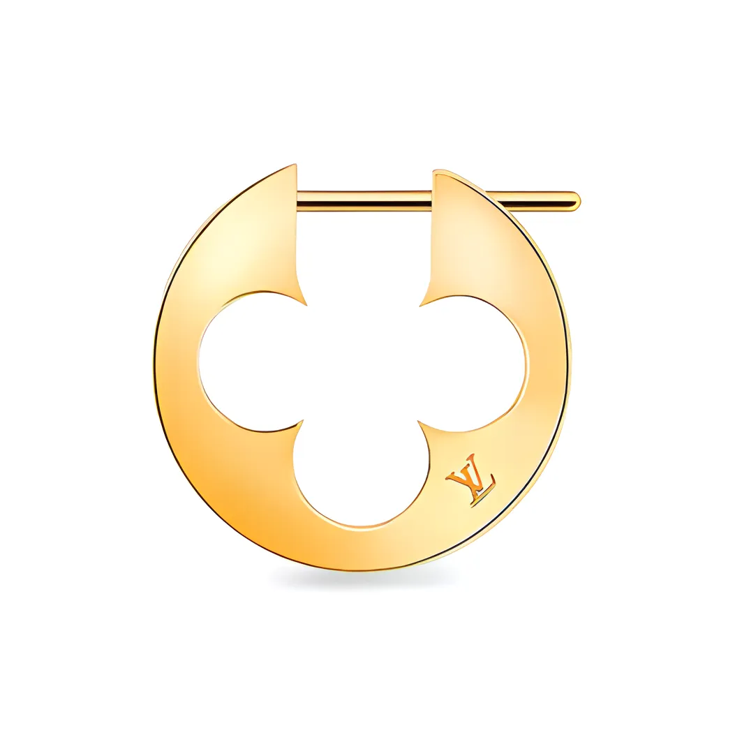 Lv Empreinte Hoop Yellow Gold   Per Unit