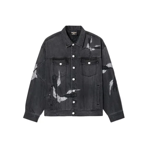 BOY LONDON Черные унисекс джинсовые куртки