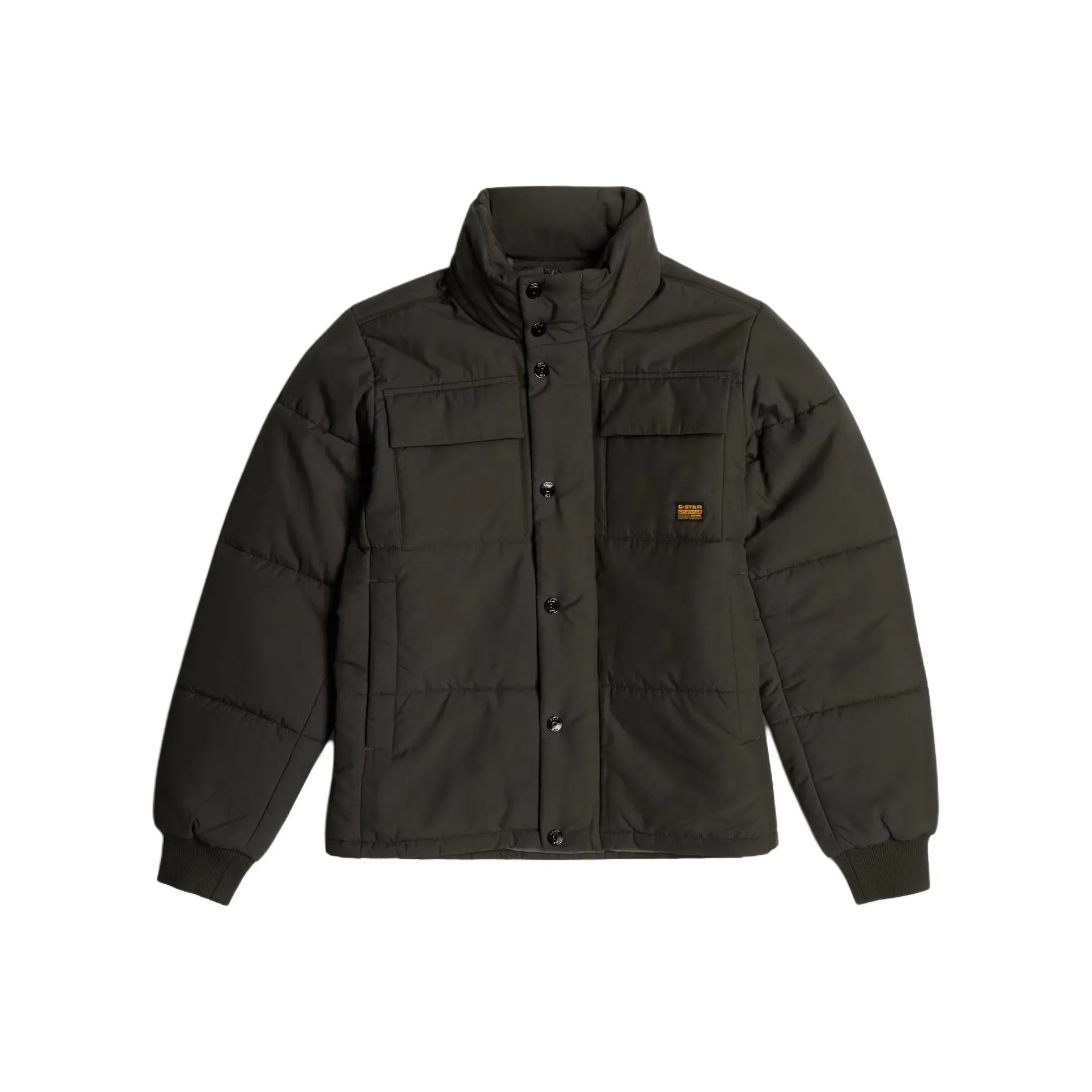 г Звезда RAW 4 Карман Quilted Утепленный Jacke Куртки Пальто Мужской Asphalt